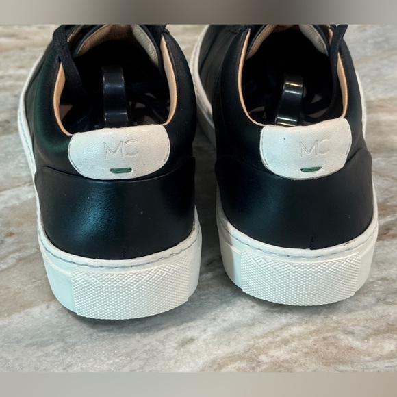 Men’s MORAL CODE Kai Men’s black leather sneakers- Size 8.5 - Picture 11 of 14